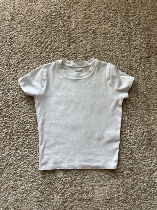 Hollister Tops - Hollister Clean White Short Sleeve Crew Tee